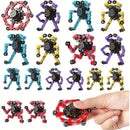 4pcs Transformable Fidget Spinners for Kids Adults Boys Girls Fingertip Gyros for Kids Easter Basket Stuffers Christmas Gifts