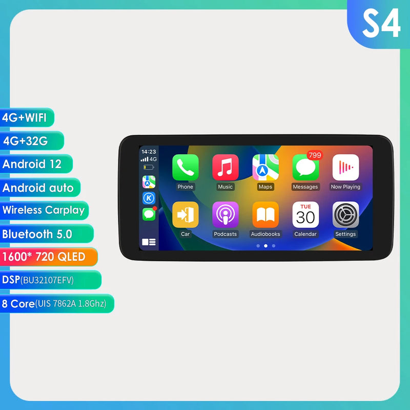 2din Android 13 Auto Car radio Universal Multimedia Video Player GPS Navi Audio Stereo  4G WIFI Carplay Screen Head Unit SWC FM