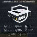 Y&H 3.6KW Hybrid Solar Inverter 24V 110V Pure Sine Inverter with MPPT 120A Solar Charge Controller Off-grid Inverter WiFi