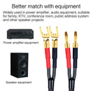 5N high purity copper fever grade HIFI speaker cable main and secondary speakers surround power amplifier computer audio cable