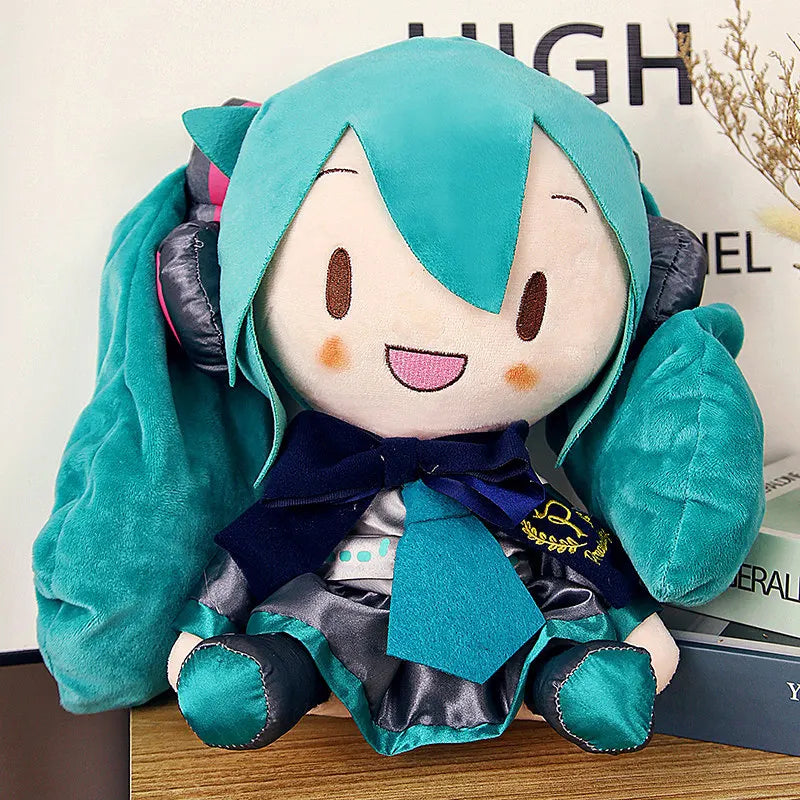 Miku Figure 32Cm Japan Anime Hatsune Miku Plush Puppet Baby Kawaii Doll Toys Girl Birthday Party Christmas Decoration Ornaments