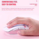 DAREU Dual Modes Gamer Mouse RGB 2.4G Wireless Wired Gaming Mice Built-in 930mAh Recharging Battery with Macro Set for PC Laptop