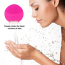 Silicone Facial Cleansing Brush, Electric Facial Cleanser, Deep Skin Cleansing, Massage Brush, Elegant