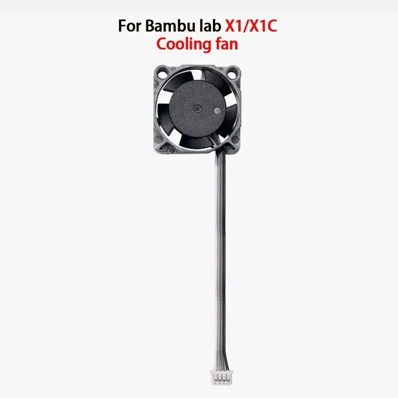 For Bambu P1P/X1C  Hotend Kit Hardened Steel Nozzle for Bambulab P1s Upgrade Hotend With Fan Complete for Bambu Lab X1 Carbon