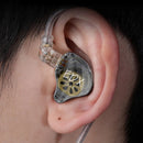 KZ EDX Lite IEM Monitor Headphones Dynamic HIFI Bass Music Earbuds In Ear Wired Earphones Noise Cancelling Sport Gaming Headsets