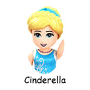 SLUBAN Girl Princess Royal Carriage Wagon Horse Racing Party Model Building Blocks Enlighten Action Figure Toys For Children