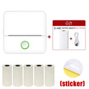 X6 mini HD printer portable sticker label Printer Bluetooth pocket thermal printer with paper for student note inkless printing