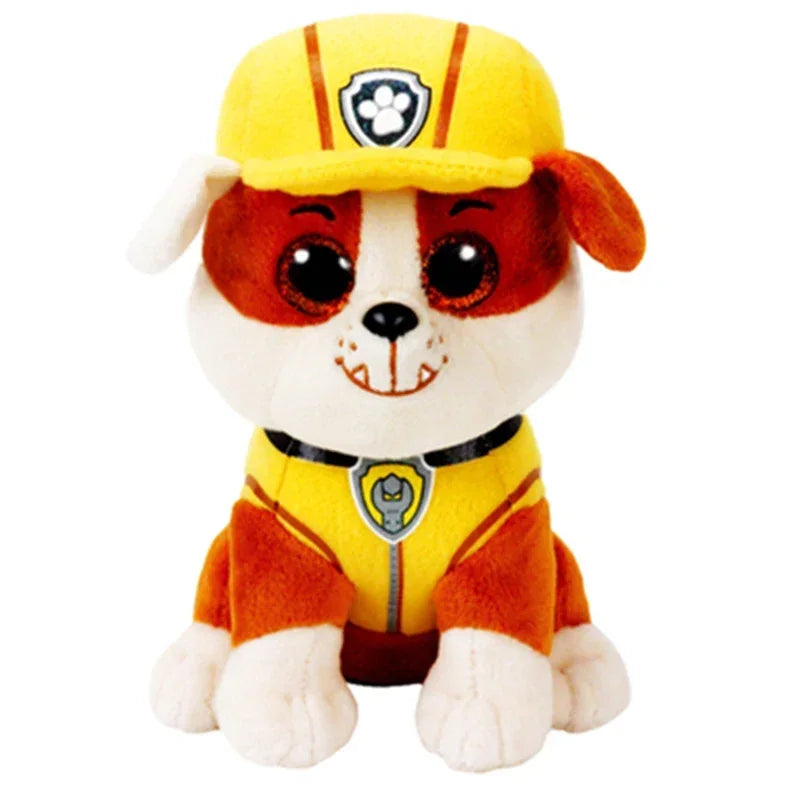 Ty Beanie Big Eyes 6" 15CM Stuffed Plush Toy Dog Marshall Chase Rocky Zuma Tracker Skye Verest Children Christmas Birthday Gifts