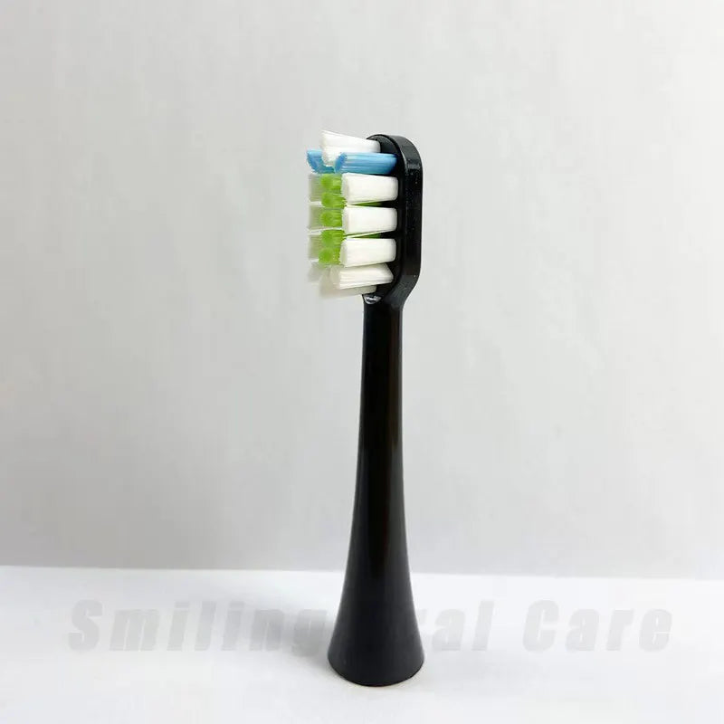 Replace SOUNESS Electric Toothbrush Head SN903/SN901/905/601/SN801/SN810/SN201/SNK01/ST802/ST903 DuPont Bristle Soft Brush Heads