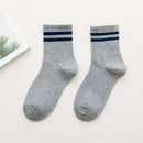 Thickness Funny Novelty Cute Cotton Loose Striped Men Long Socks Fashion Street Couple High-quality Youth Sock