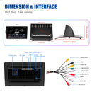 ESSGOO Android 13 Car Stereo Radio For Ford Fiesta MK6 2009-2013 Wireless Carplay Android Auto Touchscreen GPS Nav BT FM RDS