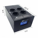 MATIHUR M-TR80  Audio Noise AC Power Filter Power Conditioner Power Purifier Surge Protection with EU Outlets Power Strip