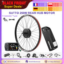 Varstrom x SUTTO 36V 250W Rear Hub Motor Disc Brake Cassette Kit With 13Ah 24Ah Battery Kits Ebike Electric Bike Conversion Kits