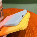 Air-cushion Case for iPhone 15 14 13 12 Pro Max Plus Cover Gradual Liquid Silicon Magnetic Magsafe Charge Full Camera Film Shell