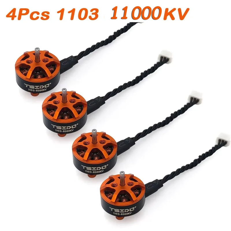 4PCS YSIDO 1103 1104 1204 1303 1404 1505 1604 Brushless Motor for RC FPV Fixed-wing Racing Drone RC Quadcopter RC Accessories