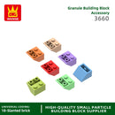 Wange 82Pcs/Lot 3660 2x2 Sloping Reverse Building Blocks Moc Slanted Parts Compatible with Brick  Children Toy Assembly Gift Box