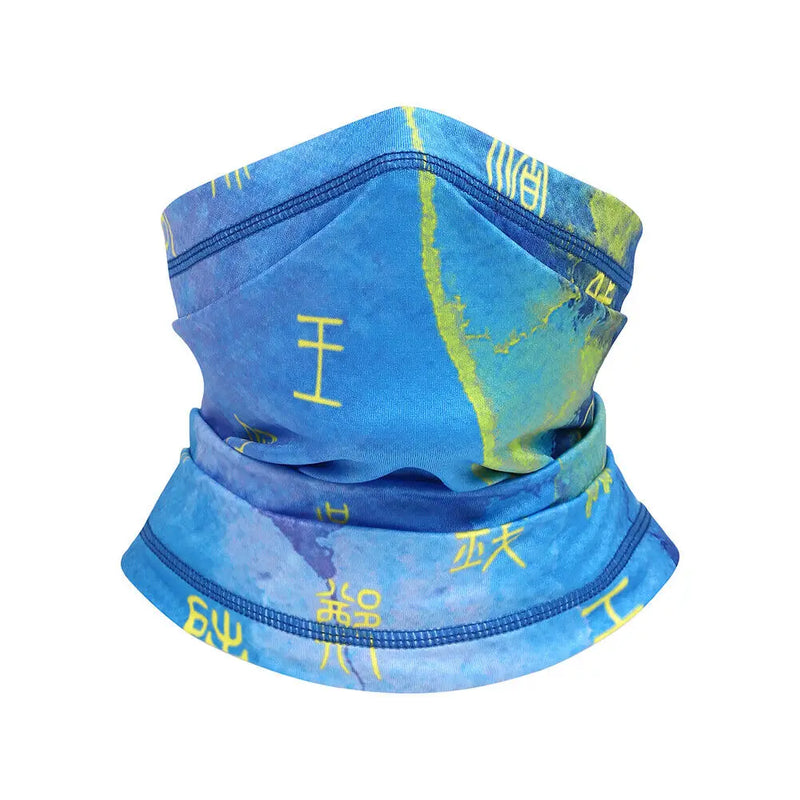 Summer UV Protection Cooling Neck Gaiter Tube Scarf Face Mask Motorcycle Cycling Bandana for Men and Women