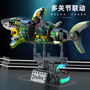 747+PCS Mech Series Shark Kit Marine Animal Technology Model Brick Birthday Gift Toy Adult Christmas Easter Festive Gift Giving