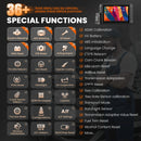 FOXWELL NT1009 10.1inch OBD2 Car Scanner ECU Coding Bidirectional Guided Functions OE All System OBD2 Automotive Diagnosis Tools