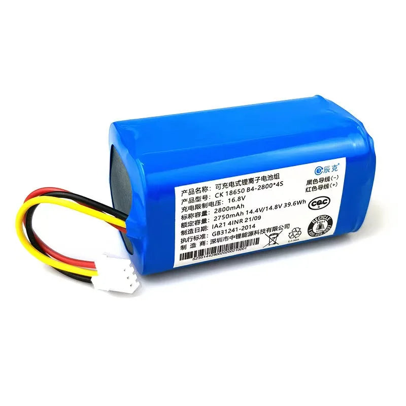 New 2800mAh Li-ion Battery Pack For ABIR X5, ABIR X6, ABIR X8 Robot Vacuum Cleaner Part Accessories