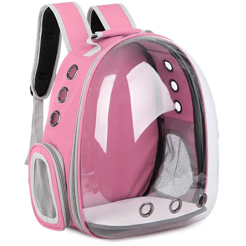 [EU STOCK] Pet Backpack portable transparent space capsules, cat Bag Cat supplies breathable Backpack 42*35*25cm Cat Backpack