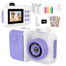 Kids Instant Print Camera Mini Digital Photo Camera Photograph Video Record Camera Toys Birthday Gifts For Children