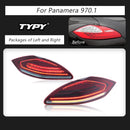 TYPY Car Lights For Porsche Panamera Taillight 970.1 2010-2013 LED Projetor Tail Lamp Daytime Running Light Auto Accessories