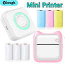 Cat Portable Mini Label Printer impresora portátil Thermal Printers Bluetooth Inkless Printing 57mm Stickers For IOS Android