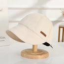 Women's Foldable Sunhat Summer Outdoor Beach Fisherman Hat Sunscreen UV Protection Cap Adjustable Cotton Wide Brim Bucket Caps