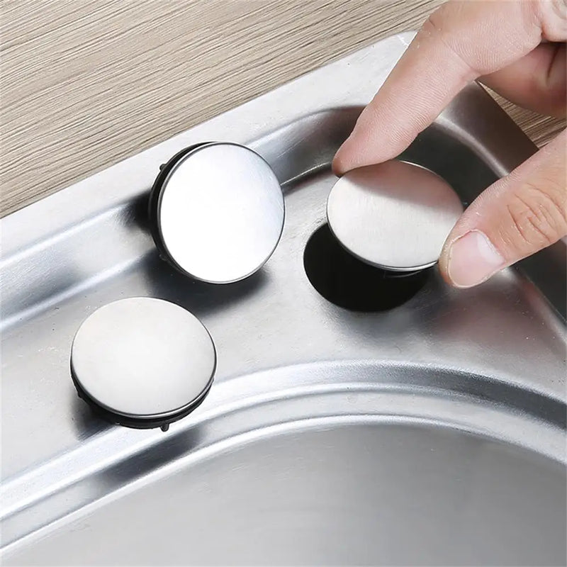 1PC Practical Sink Tap Faucet Hole Cover Water Blanking Plug Stopper Kitchen Drainage Seal Anti-leakage Washbasin Accessories