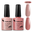 2pcs*7.5ml VENALISA Nail Gel Polish Glitter Gel Lacquer Base Nowipe Top Nail Art Salon Soak off Organic UV LED Nail Gel Varnish