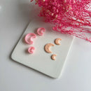 3Pcs/Set Different Sizes Moon Shape Polymer Clay Cutter Cutting Molds For Pendant Earrings Jewelry Decoration Making Hand Tools