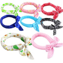 10 pcs Ice Cooling Wrap Scarf Cooling Bandana for Neck Cooling Scarves for Men and Women Outdoor Activities