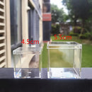 6&12pc Christmas Acrylic Candy Box Goodie Bags Clear Chocolate Plastic Wedding Party Favor Packing Box Container Jewelry Storage