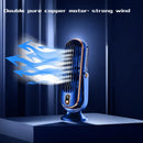 JKUOO Tower Fan Oscillating Fan, Desk Fan with 5-Speed Options,Quiet Cooling Bladeless Fan for Office Bedroom Home Desktop