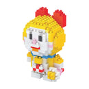 Anime Doraemon Nobita Cartoon Micro Particle Building Blocks Children Assembly Toy figure Boy Girl Kid Gift Cute