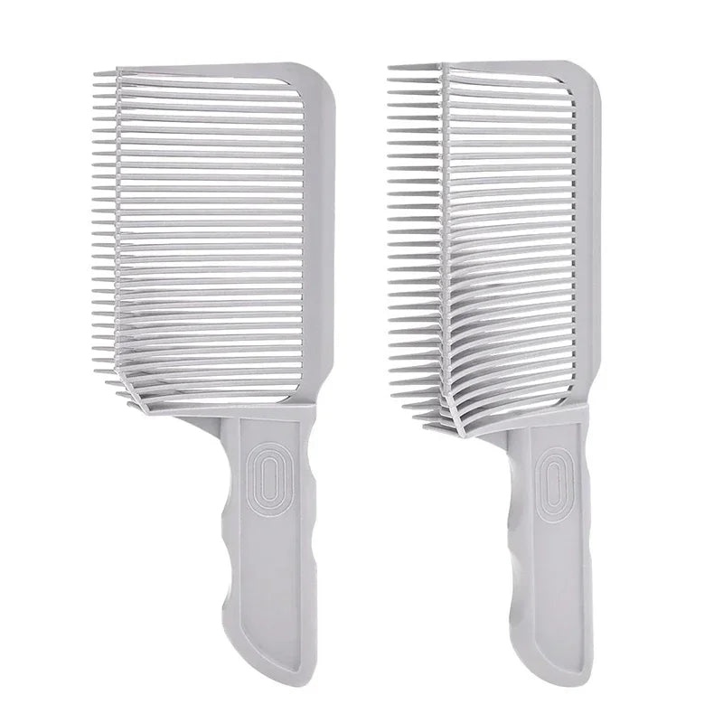 Barber Fade Combs Hair Cutting Tool For Gradient Hairstyle Comb Flat Top Hair Cutting Comb For Men Heat Resistant Fade Brush빗