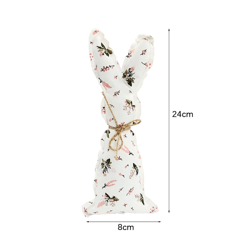 1pc Easter Rabbit Doll Toys Bunny Cloth carrot Cute for Easter Home Party Decoration Supplies Kid Gift Favor Doll Ornament 2024