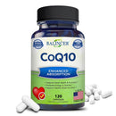 Organic Ultra High Absorption COQ10 Coenzyme Q10 Vascular and Heart Health Blood Pressure Balance Support Energy Brain Function