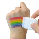 1Pc Rainbow 6 Color Face Body Paint Stick Painting Paste Long Lasting Skin-friendly Washable Body Tattoo Colored Oil Pigment Pen