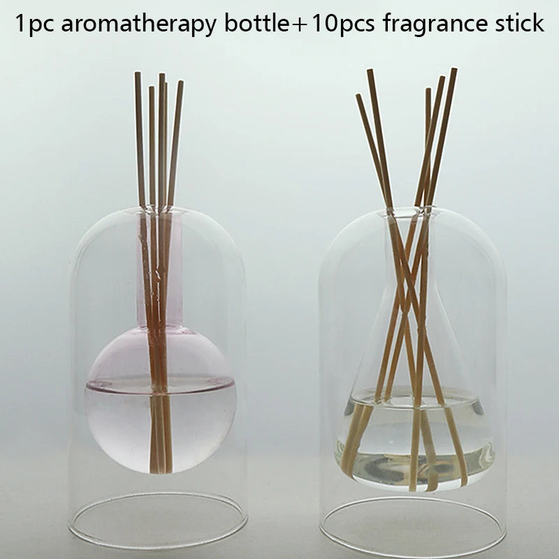 Japanese Simple Aromatherapy Diffuser Bottle Modern Diffuser Glass Bottle Essential Oil Storage Container Diffuser Bottle