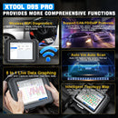 XTOOL D9S PRO D9SPRO Car Diagnostic Tools ECU Programming/Coding Automotive Scanner 45+ Services CANFD DOIP Topology PK D9 PRO