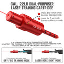22LR multifunctional magnetic red green light trainer, dual-purpose for training and calibration
