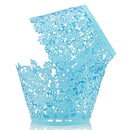 50 Pcs Laser Cut Hollow Cupcake Wrappers Baby Shower Muffin Cupcake Baking Cups Wedding Birthday Party Cake Decoration