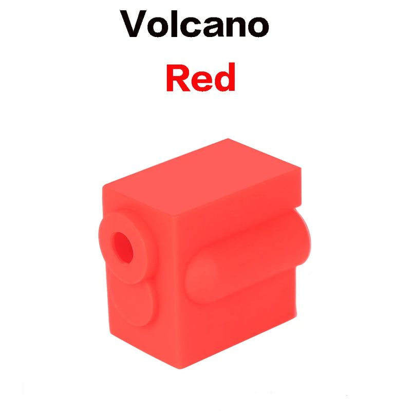 For E3D V6/V5 MK7 MK8 MK9/Volnaco /BP6 Heat Block Socks Silicone Sleeve Heater Block Hotend Protector Cover For 3D Printer Parts