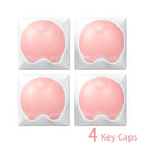 3D Cute Soft Cartoon Keycaps Replace for Cherry MX Gaming Mechanical Keyboard Keycap Keys Anime Custom Key Caps