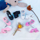 60CM BJD Doll Shoes PU Leather Singles 1/3 BJD Leather Single Shoes Leather Sandles Doll Accessories for 60cm Doll