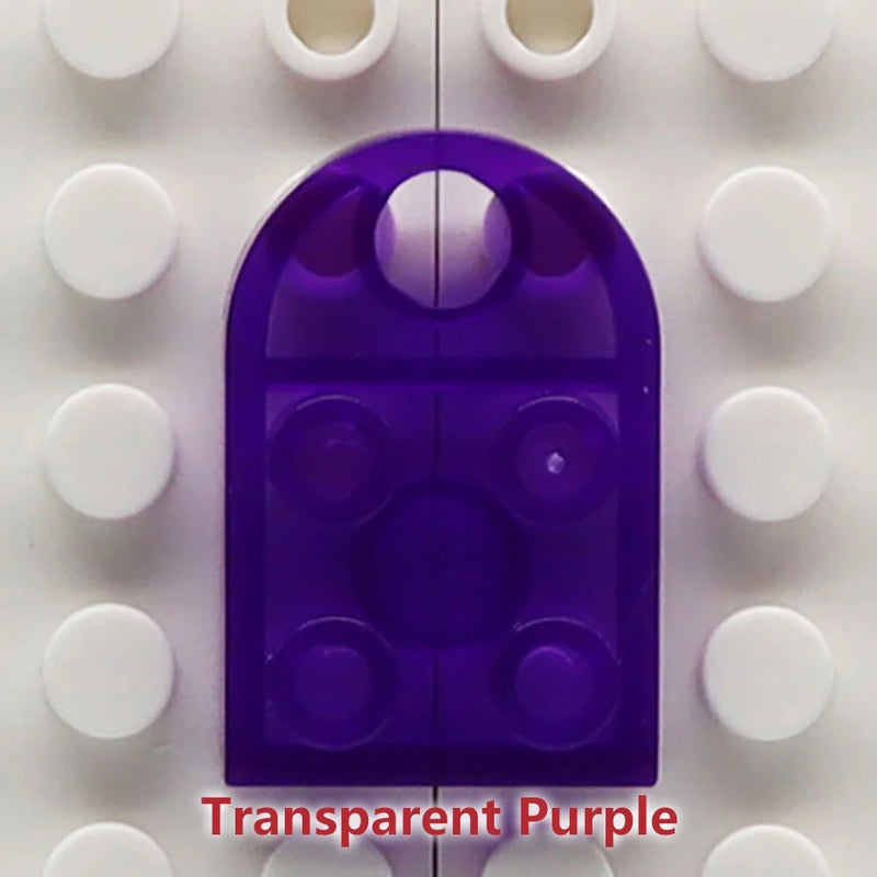 50pcs DIY Building Blocks 3176 Brick Heart Necklace/Key Ring Toys 2x 3 Heart-shaped Multicolor Educational Toy Gift for Children