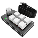 Macro Keyboard 12 Key 2 Knob Custom Programming Mechanical Keyboard Hot swap Custom Keypad One-handed Mini Gaming Keyboard
