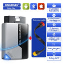 KINGBOLEN Ediag Elite OBD2 Bi-Directional Scanner All System Diagnostic Tool 15+ Hot Reset CANFD Protocol, No Subscriptions
